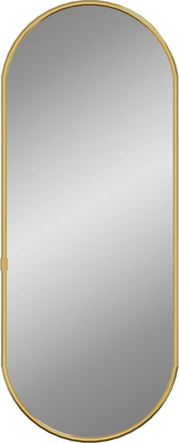 vidaXL Katoptro sti vemara, zolto, 60x25 cm, ovalo