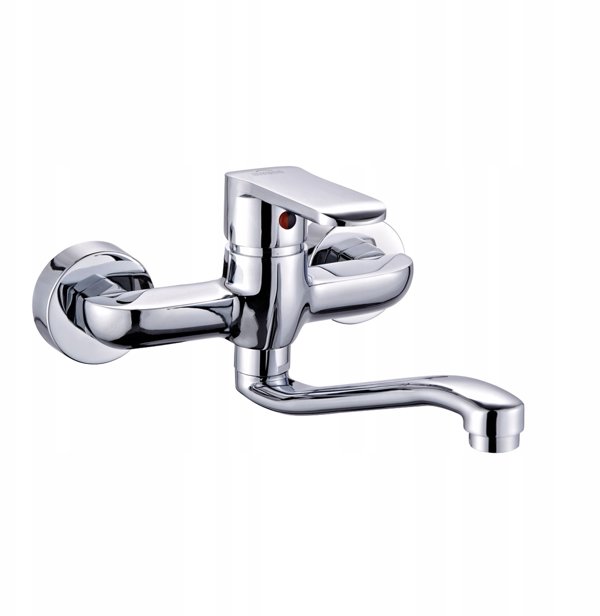 vidaXL BATERIA ZLEWOZMYWAK SC SIROS WYLEWKA 215 CM CHROM