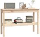 vidaXL vidaXL Stolik konsolowy, 110x40x75 cm, lite drewno sosnowe
