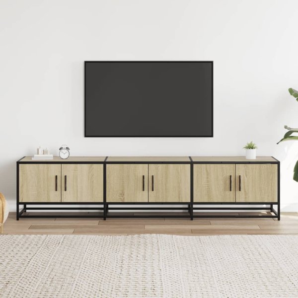 vidaXL Έπιπλο κάτω από τηλεόραση, δρυς σονόμα, 180x35x41 εκ., ξύλινο υλικό