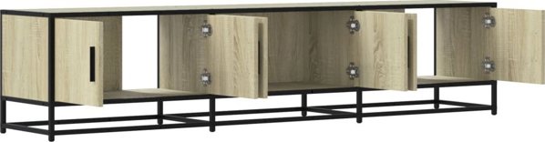 vidaXL Έπιπλο κάτω από τηλεόραση, δρυς σονόμα, 180x35x41 εκ., ξύλινο υλικό