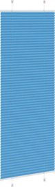 vidaXL Πλισέ Ρολοσκίαση, 70x200 εκ., Μπλε Χρώμα, Πλάτος Υφάσματος 69,4 εκ.