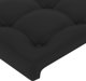 vidaXL Zaglobek uszak, μαύρο, 103x16x78/88 cm, τεχνητό δέρμα