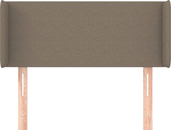 vidaXL Κεφαλάρι uszak, taupe, 83x16x78/88 εκ., υφασμάτινο