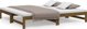 vidaXL Lozko rozsuwane, miodowy braz, 2x(90x190) cm, drewno sosnowe