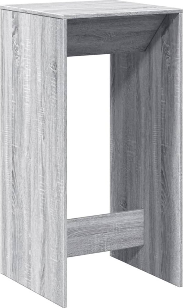 vidaXL Stoliki barowe, szary dab sonoma, 51x50x103,5 cm