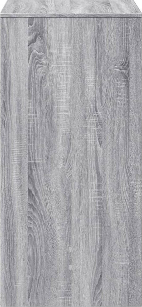 vidaXL Stoliki barowe, szary dab sonoma, 51x50x103,5 cm
