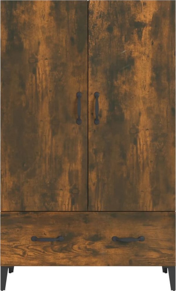 vidaXL ντουλάπι, καπνιστή δρυς, 70x31x115 εκ., υλικό ξύλου