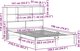 vidaXL Κρεβάτι με ράφι, χωρίς στρώμα, 135x190 εκ., πεύκο