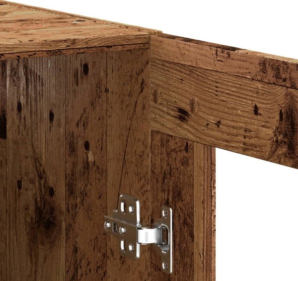 vidaXL Ντουλάπι παλαιού ξύλου, 69,5x34x90 εκ., ξυλώδες υλικό
