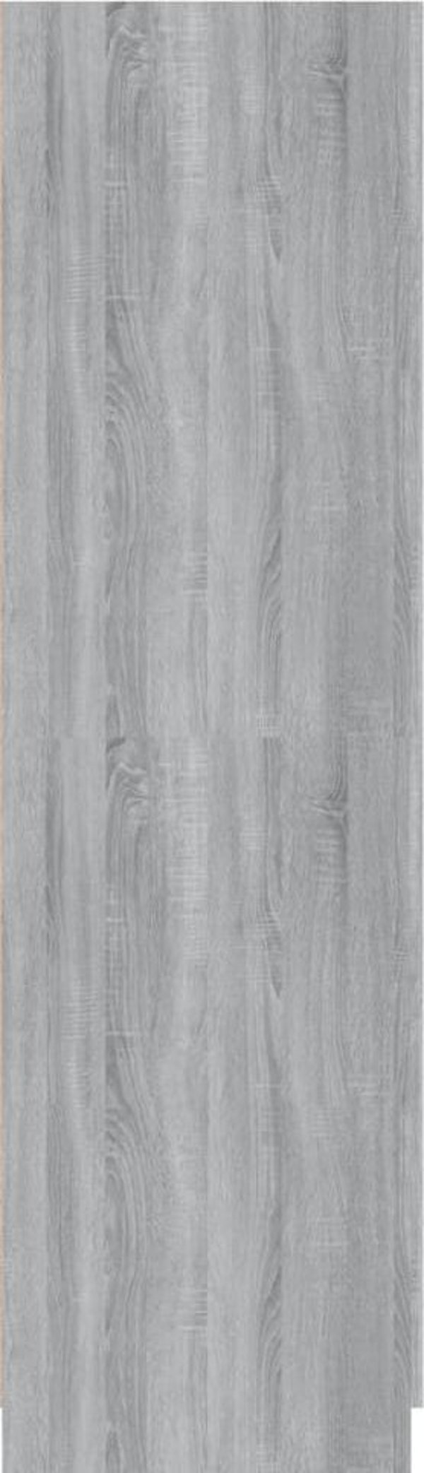 vidaXL Ντουλάπα, γκρι δρυς Σονομά, 80x52x180 cm, υλικό ξύλου