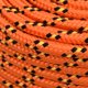 vidaXL Σχοινί ιστιοπλοΐας πορτοκαλί, 8 mm, 25 m, πολυπροπυλένιο