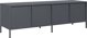 vidaXL Szafka RTV, antracyt, 135x39x43,5 cm, stal walcowana na zimno