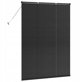 vidaXL Βενετσιάνικες περσίδες Μαύρο 175 x 135 cm αλουμίνιο