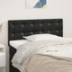 vidaXL Zaglonek do lotka, mavro, 90x5x78/88 cm, texnima dermatos