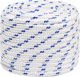 vidaXL Ναυτική Σχοινί λευκή 18 mm 25 m πολυπροπυλένιο