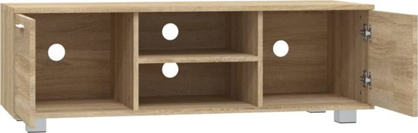 vidaXL Szafka pod telewizor, dab sonoma, 120x40,5x35 cm, drewnopochodny