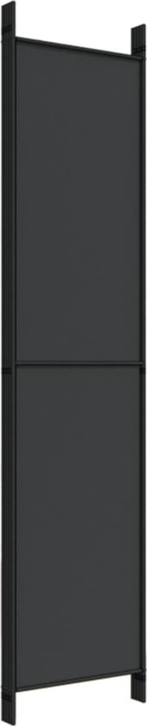 vidaXL vidaXL Parawan 5-panelowy, czarny, 250x220 cm, tkanina