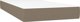 vidaXL Κρεβάτι Kontynentalne με στρώμα, taupe, 100x200 cm, ύφασμα