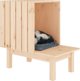 vidaXL vidaXL Domek dla kota, 60x36x60 cm, lite drewno sosnowe