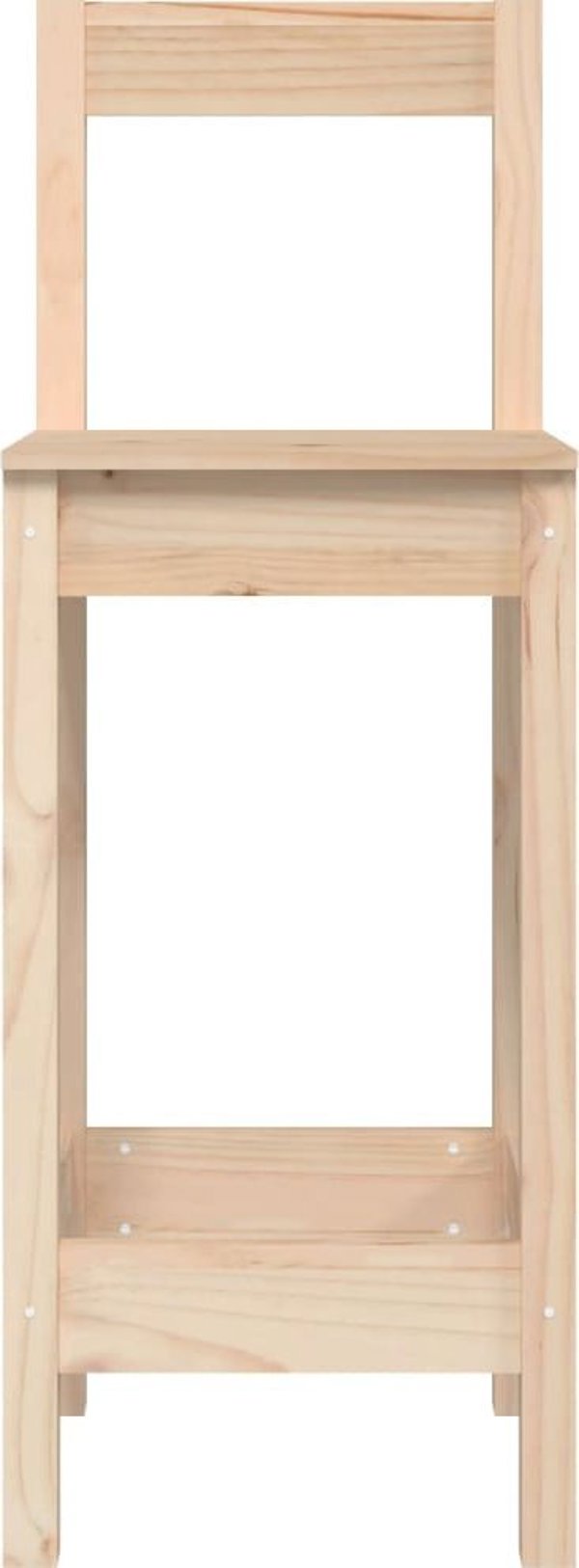 vidaXL Σετ 2 μπάρ σκαμπό από ξύλο πεύκου 40x41,5x112 cm