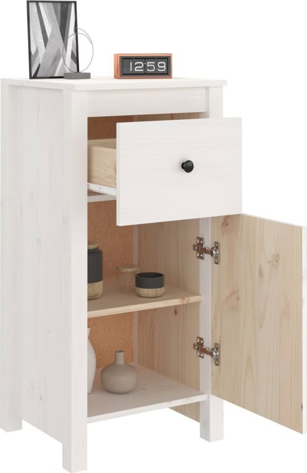 vidaXL Szakka apli 40x35x80 cm lite drewno sosnowe