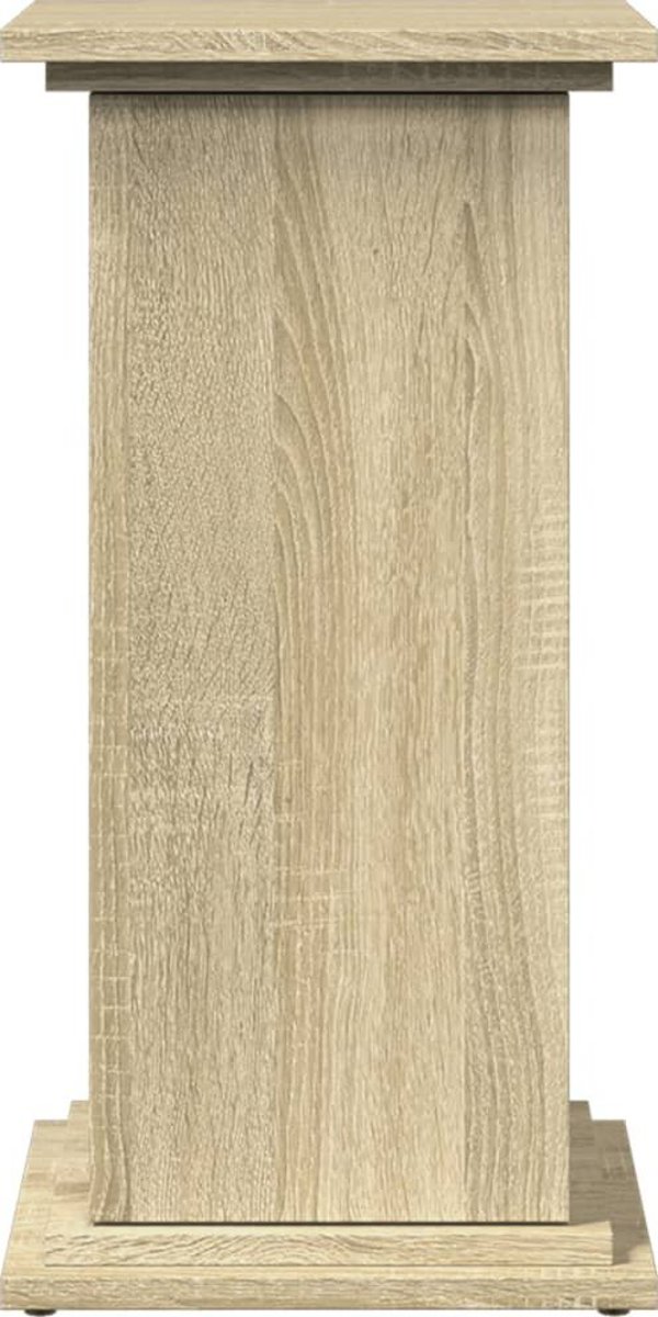 vidaXL Υποπόδιο με αποθηκευτικό χώρο δρυς Sonoma 31x30x60 εκ.
