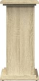 vidaXL Υποπόδιο με αποθηκευτικό χώρο δρυς Sonoma 31x30x60 εκ.