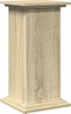 vidaXL Υποπόδιο με αποθηκευτικό χώρο δρυς Sonoma 31x30x60 εκ.