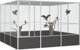 vidaXL vidaXL Woliera, antracytowa, 302,5x324,5x211,5 cm, galwanizowana stal