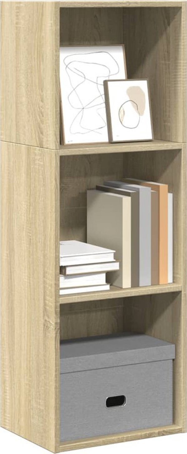 vidaXL Βιβλιοθήκη σε χρώμα δρυός Sonoma, 40x30x114 εκ.