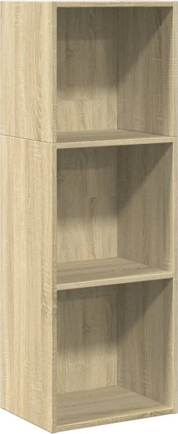 vidaXL Βιβλιοθήκη σε χρώμα δρυός Sonoma, 40x30x114 εκ.