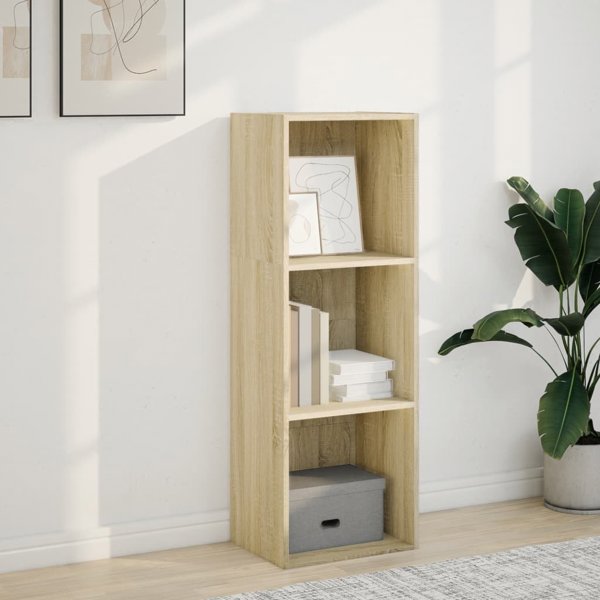 vidaXL Βιβλιοθήκη σε χρώμα δρυός Sonoma, 40x30x114 εκ.
