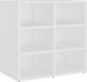 vidaXL Ντουλάπια για Παπούτσια, Σετ 2, Λευκά, 52,5x30x50 cm