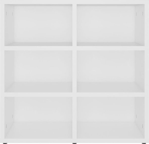 vidaXL Ντουλάπια για Παπούτσια, Σετ 2, Λευκά, 52,5x30x50 cm