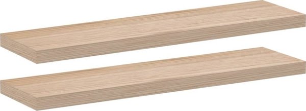 vidaXL Polki, 2 szt., 90x23,5x4 cm, material drewnopochodny