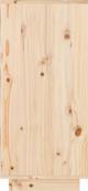 vidaXL Szafka, 60x34x75 cm, lite drewno sosnowe