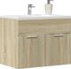 vidaXL Ντουλαπι κατω απο νιπτηρα Sonoma δρυς 60x38,5x46 cm