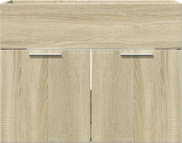 vidaXL Ντουλαπι κατω απο νιπτηρα Sonoma δρυς 60x38,5x46 cm