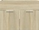 vidaXL Ντουλαπι κατω απο νιπτηρα Sonoma δρυς 60x38,5x46 cm
