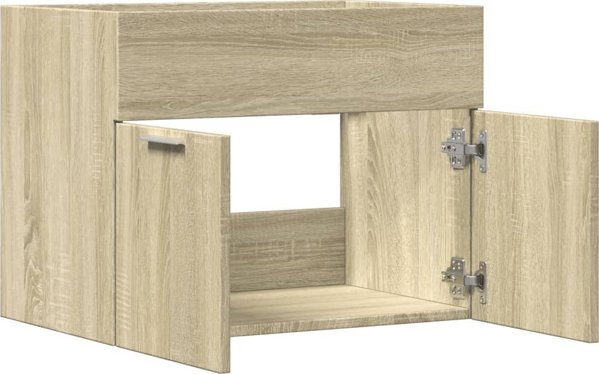 vidaXL Ντουλαπι κατω απο νιπτηρα Sonoma δρυς 60x38,5x46 cm