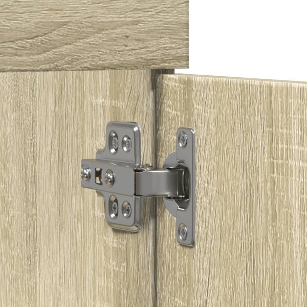 vidaXL Ντουλαπι κατω απο νιπτηρα Sonoma δρυς 60x38,5x46 cm