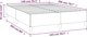 vidaXL Πλαίσιο κρεβατιού, ταουπέ, 140x200 cm, με υφασμάτινη επένδυση
