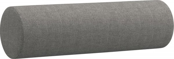 vidaXL vidaXL Poduszki ozdobne, 2 szt., ciemnoszary, 15x50 cm, tkanina