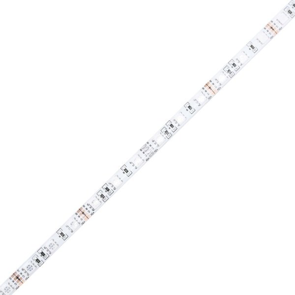 vidaXL Κομοδίνα με LED, Σετ 2 τεμαχίων, Γκρι Δρυς Sonoma, 60x35x40 εκ