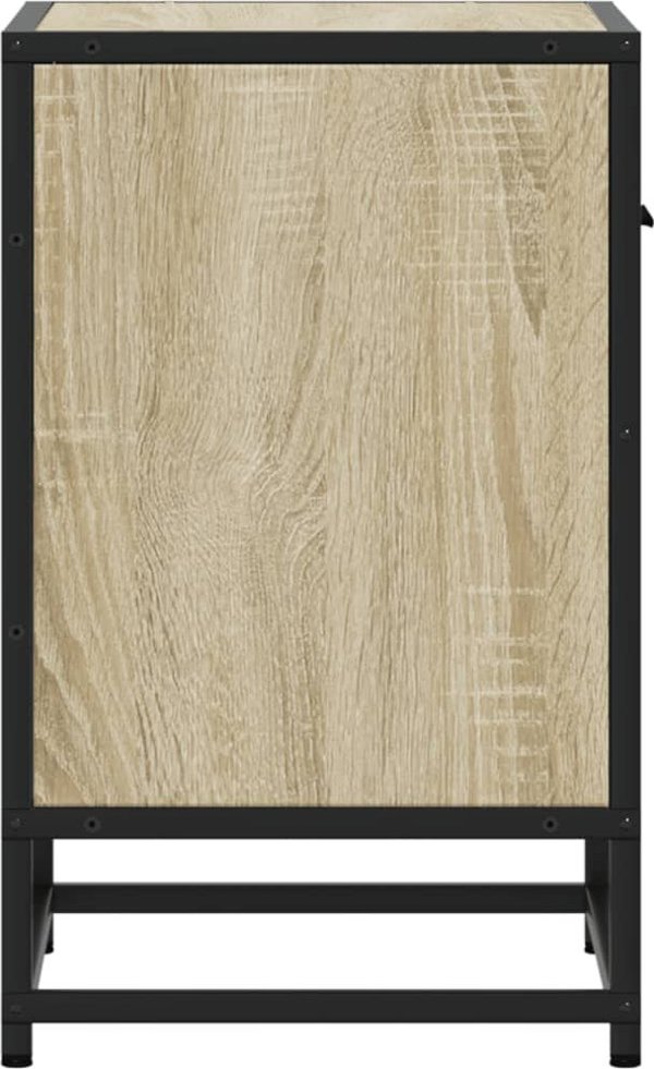 vidaXL Κομοδίνο, βελανιδιά Sonoma, 40x31x50 εκ., σύνθετο ξύλο
