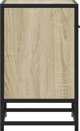 vidaXL Κομοδίνο, βελανιδιά Sonoma, 40x31x50 εκ., σύνθετο ξύλο
