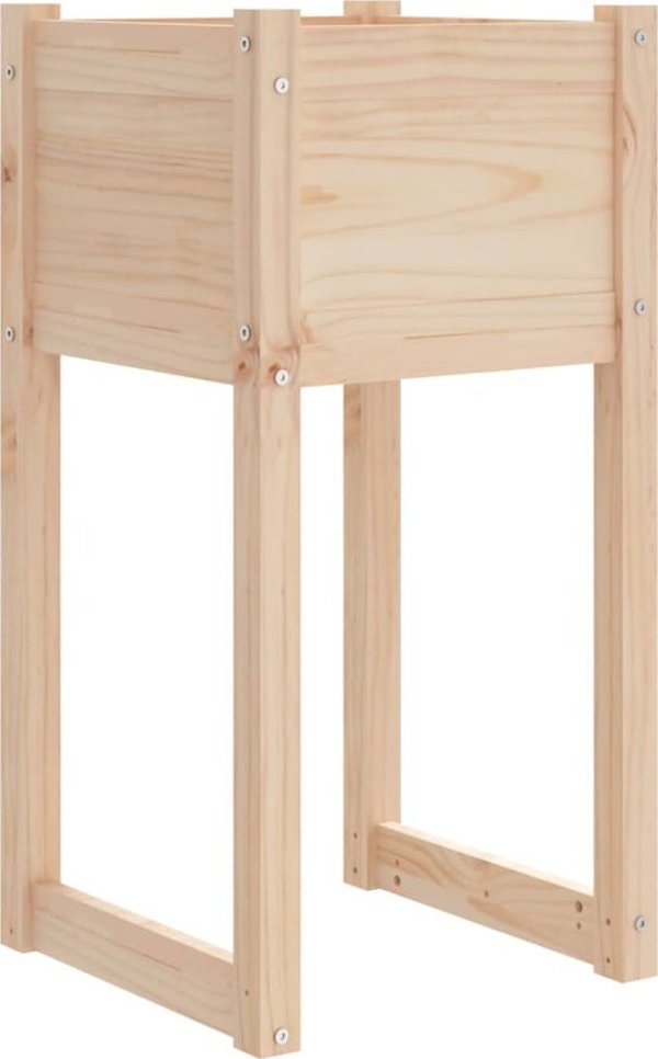 vidaXL vidaXL Donica, 40x40x81 cm, lite drewno sosnowe