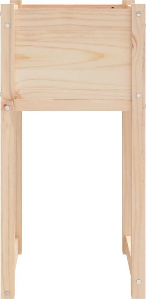 vidaXL vidaXL Donica, 40x40x81 cm, lite drewno sosnowe