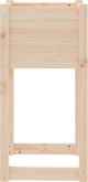 vidaXL vidaXL Donica, 40x40x81 cm, lite drewno sosnowe